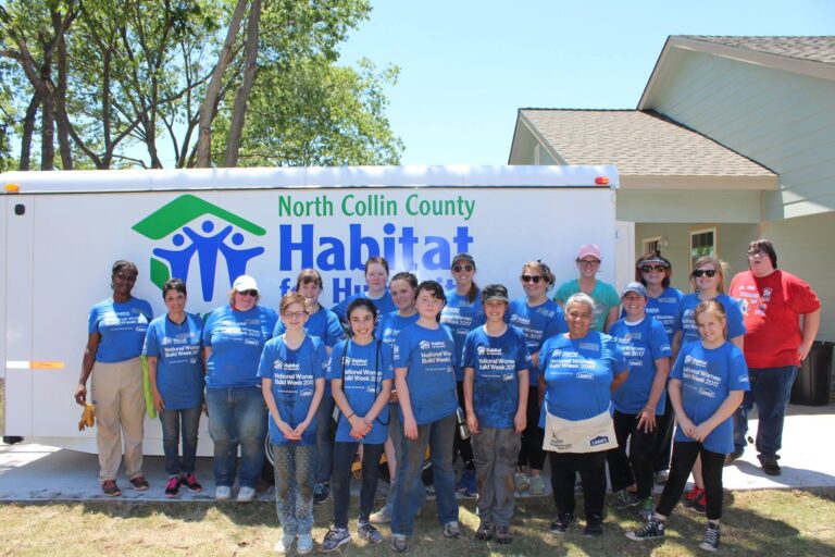 TRB Staff volunteering with Habitat for Humanity
